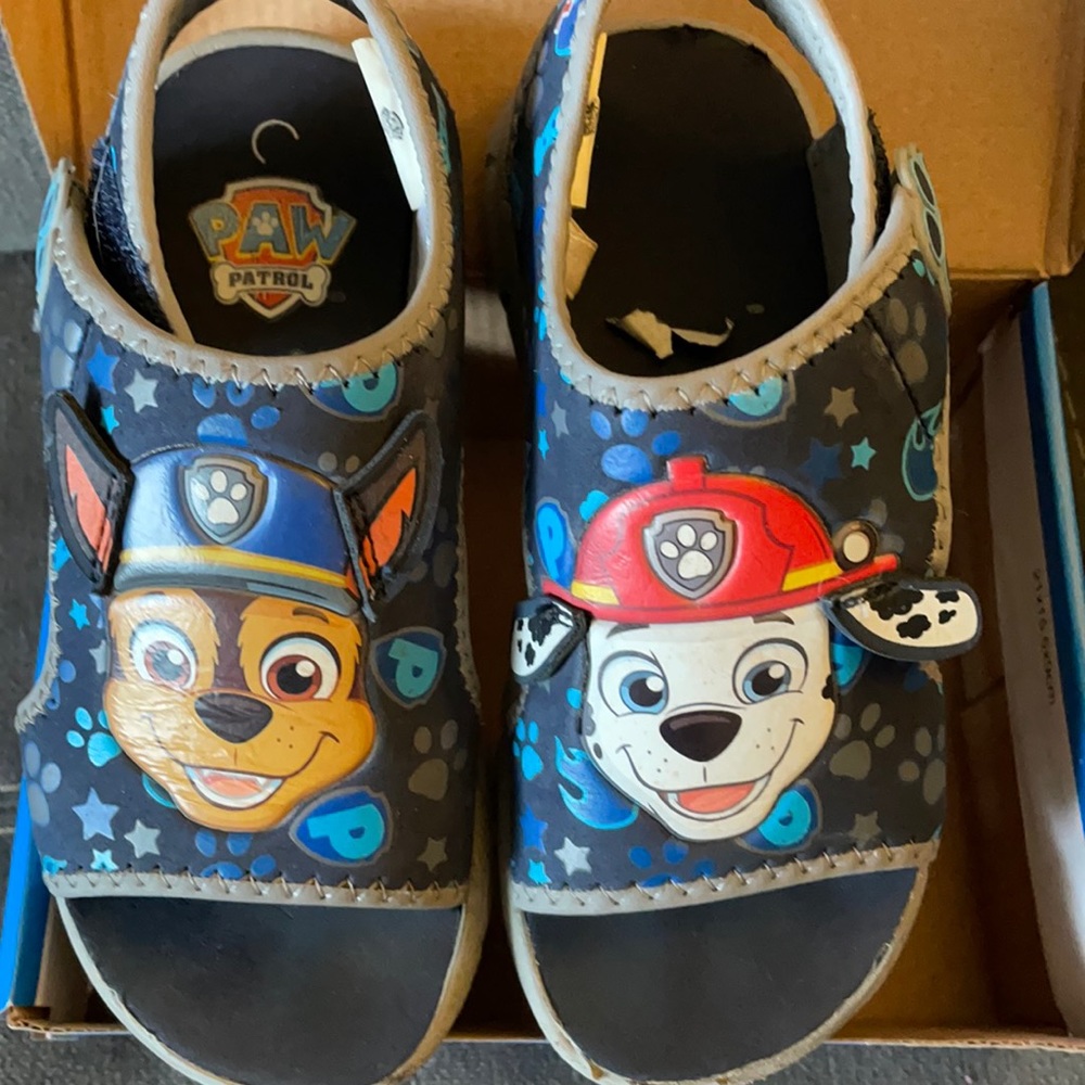 Paw patrol sandals